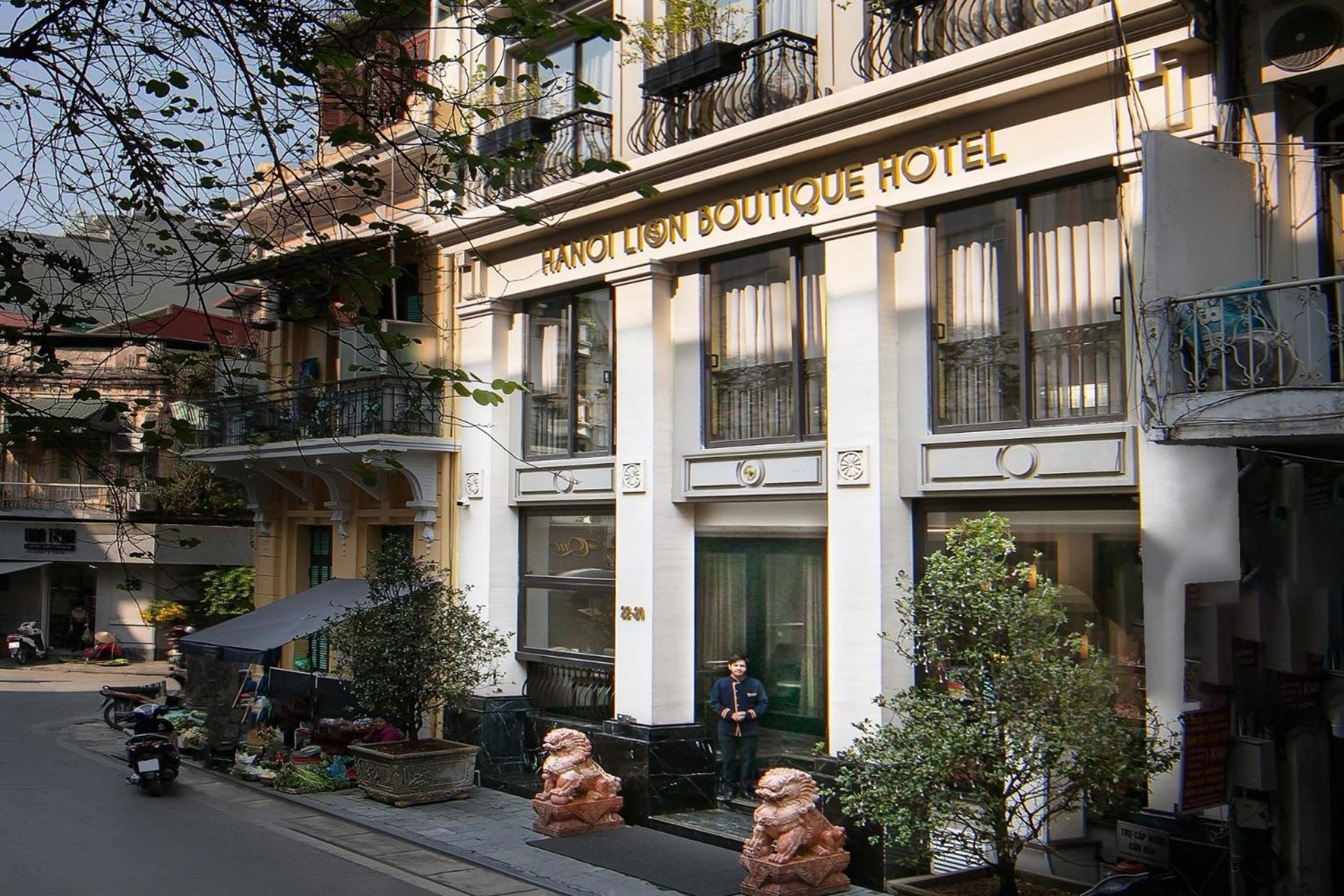 Hanoi Lion Boutique Hotel & Spa Exterior foto